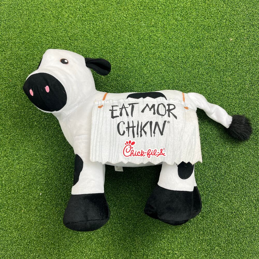 Chick-fil-A Eat Mor Chikin Plush Cow